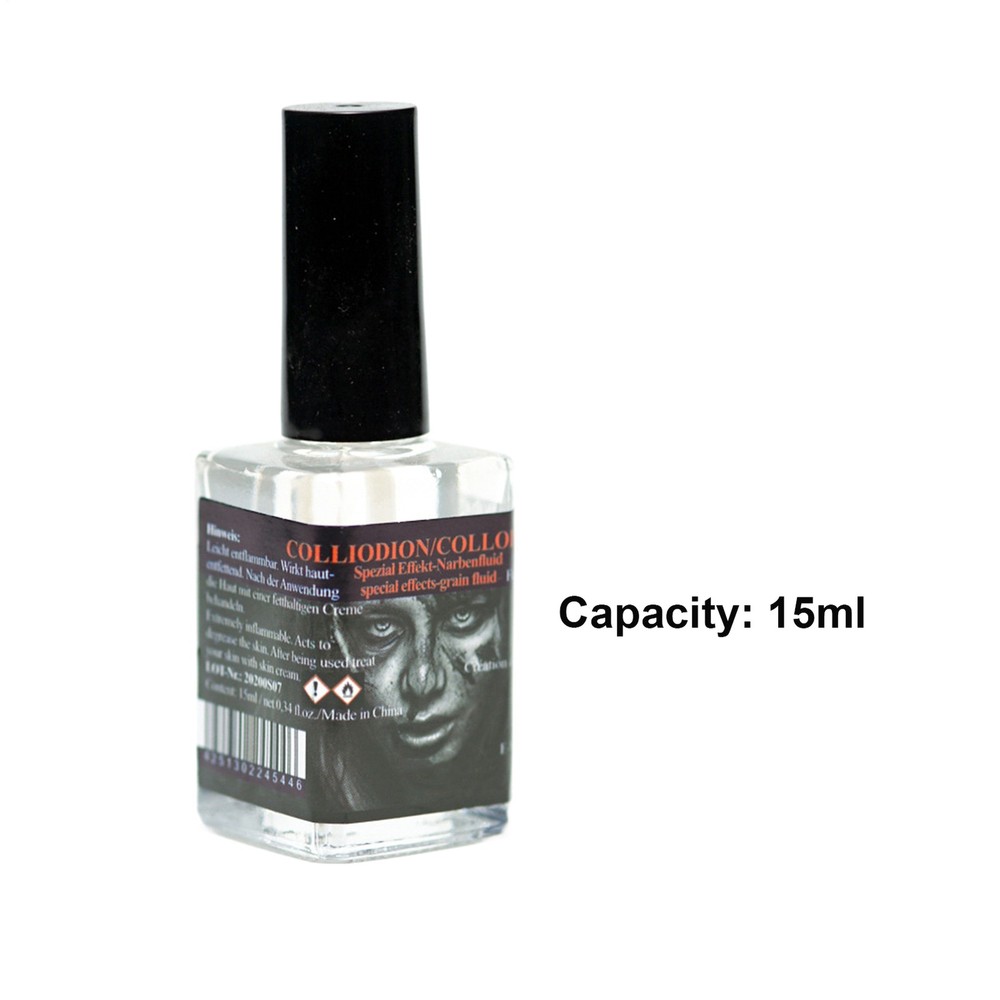 Rigid Collodion Scarring Liquid - Matte Clear Scars Makeup