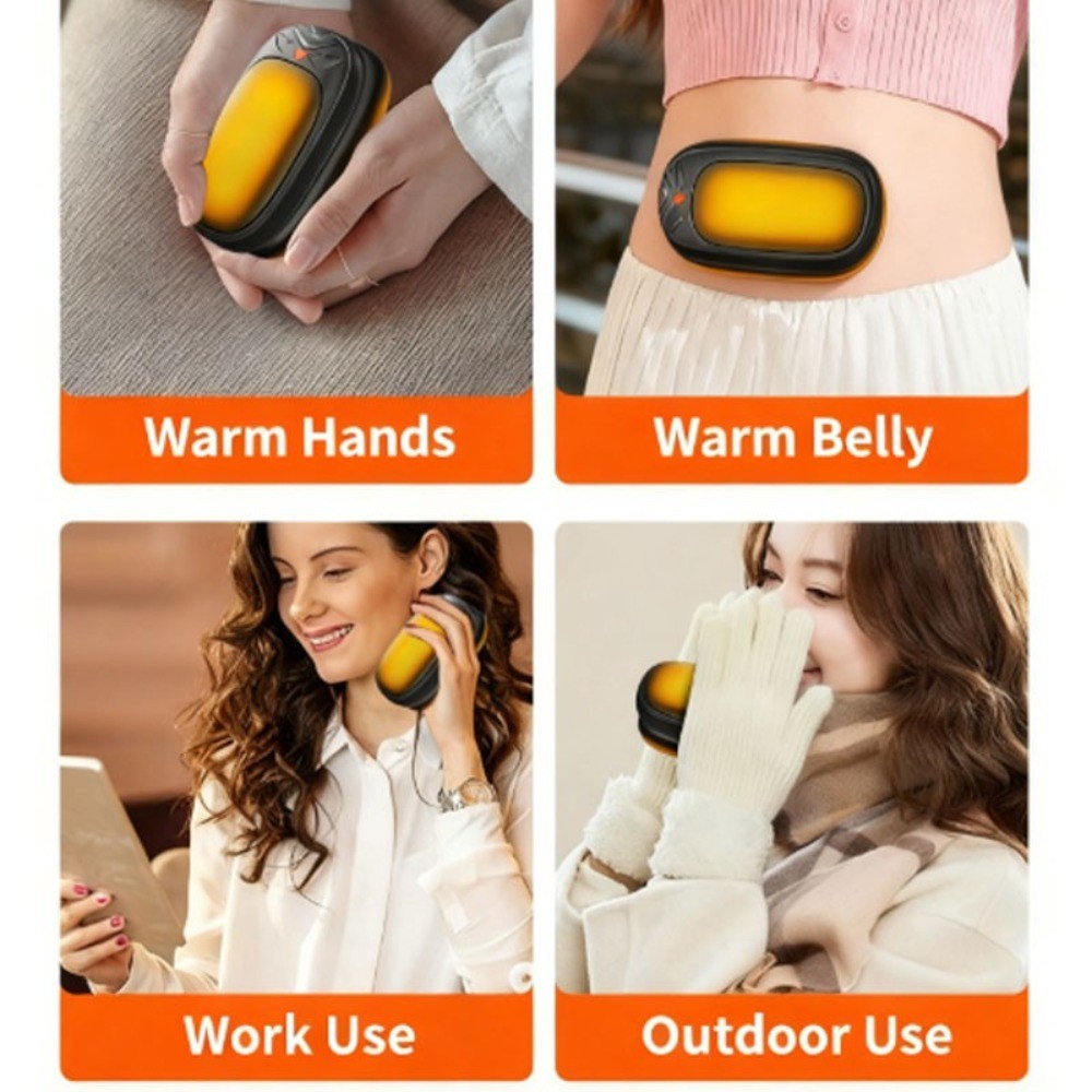 Hand Warmers USB Rechargeable 2 Pack Portable Electric Hand Warmer for Outdoor