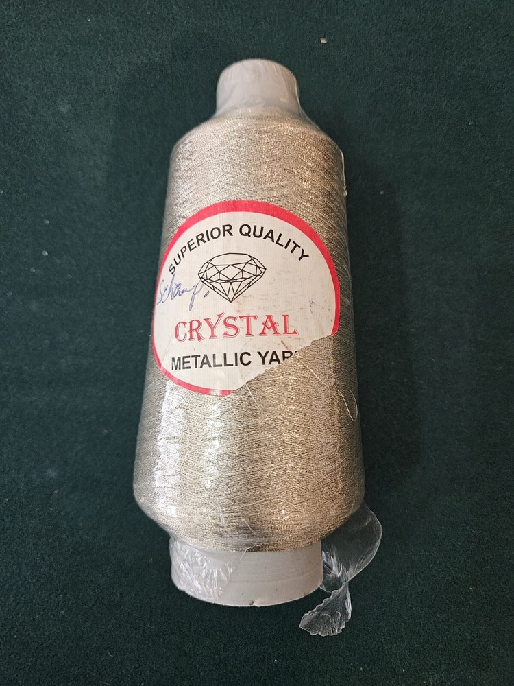 Pweter Metallic Machine Embroidery Threads - 20000 Yards