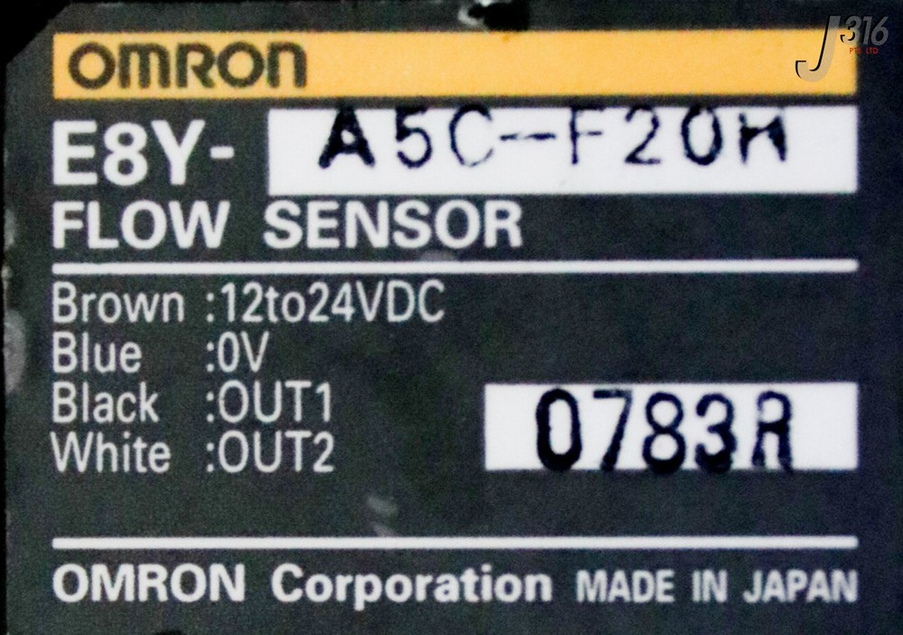 35748 OMRON DIFFERENTIAL PRESSURE SENSOR E8Y-A5C-F20H
