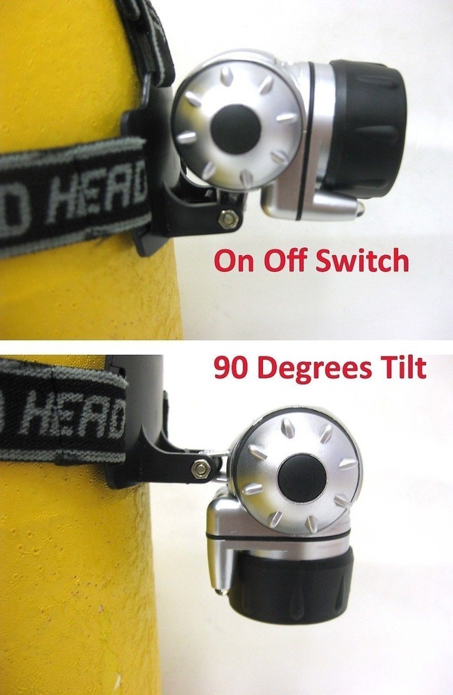 3 Modes 10 LED Headlight with Strap-AH33