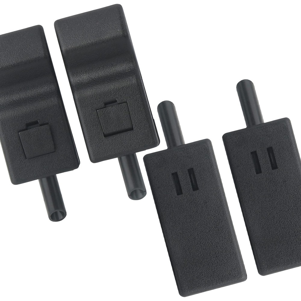 APPERFiT Door Lock Knob (2pcs) Compatible with Black-2pcs, Black-2pcs