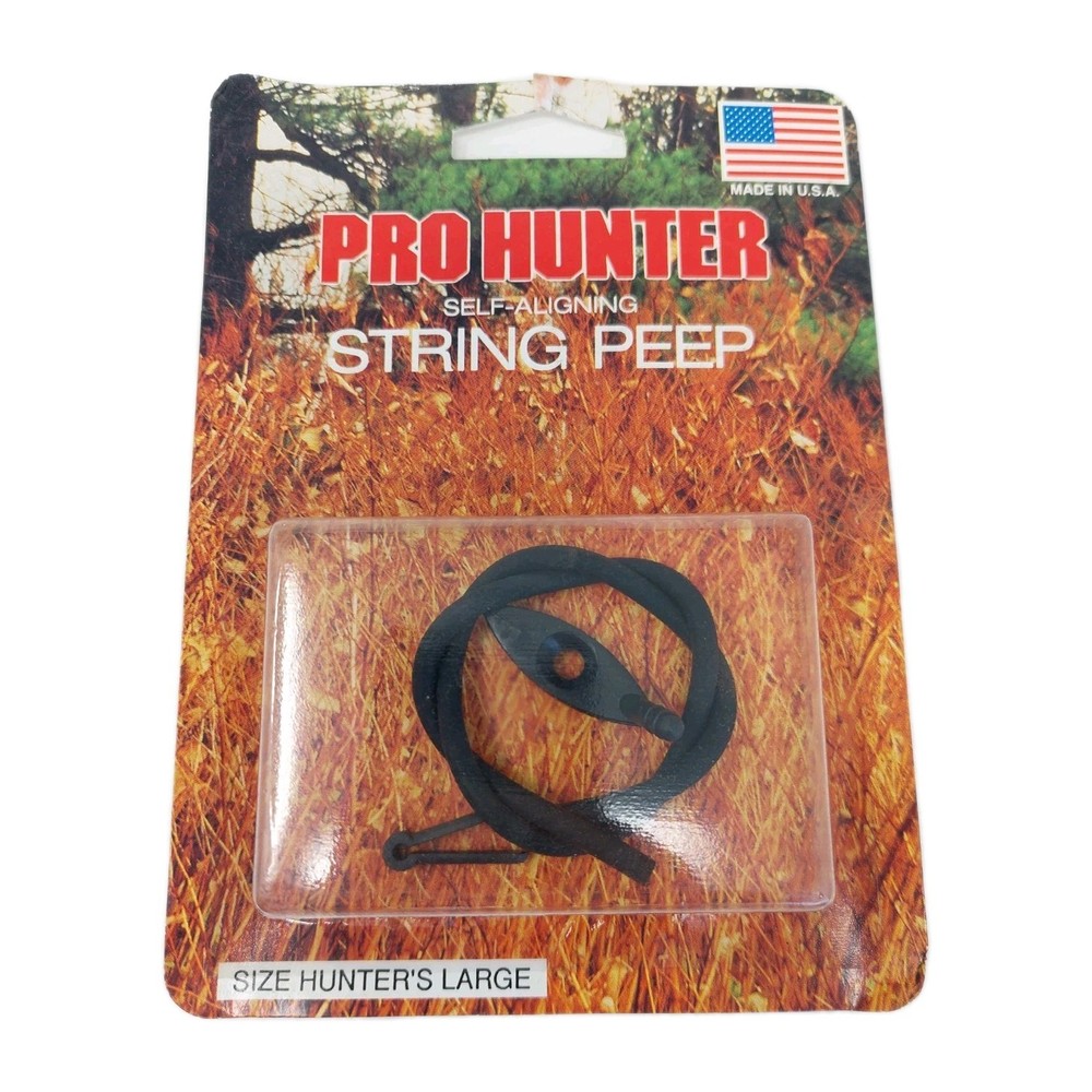 GWS Pro Hunter Self-Aligning String Peep: Size Hunters Large: New In Box