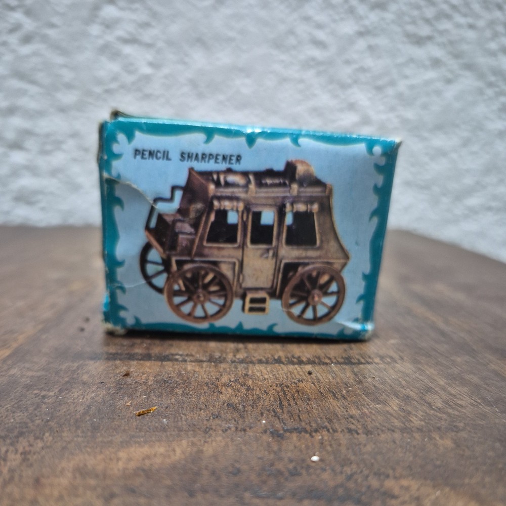 Die Cast Western Miniature STAGECOACH PENCIL SHARPENER