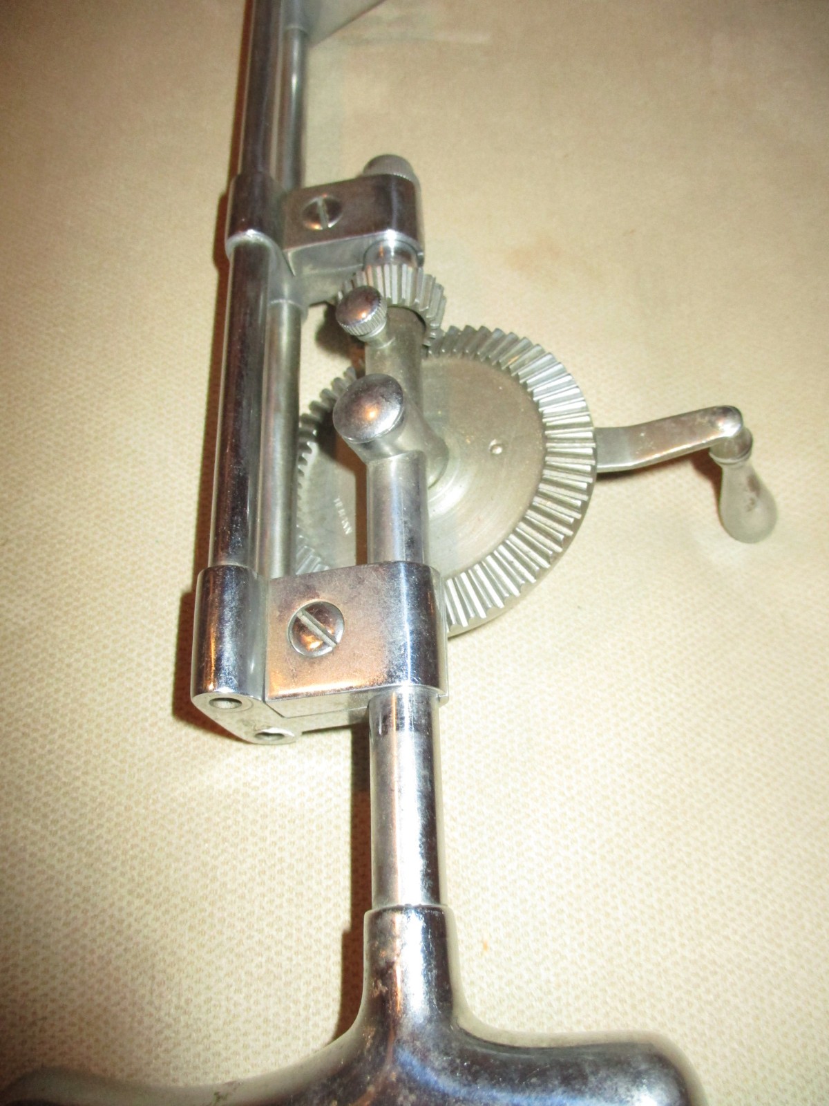 Vintage Tiemann Orthopedic Bone Hand Drill - Surgical Medical Device