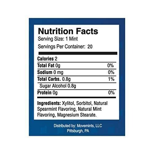 🔥🔥 ( 3 Packs - 20 Count Each ) MOVEMINTS Patented Clear Aligner Seating Mints!