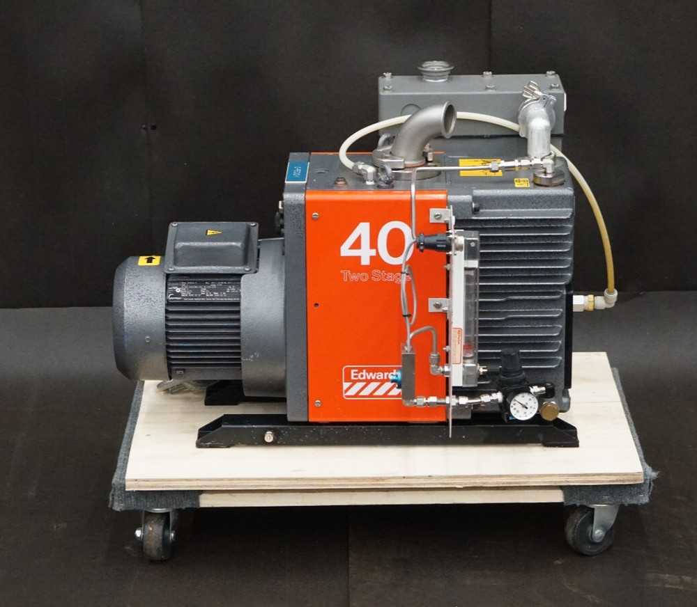 EDWARDS E2M40 PFPE Rotary Vane Two-Stage Vacuum Pump 3PH