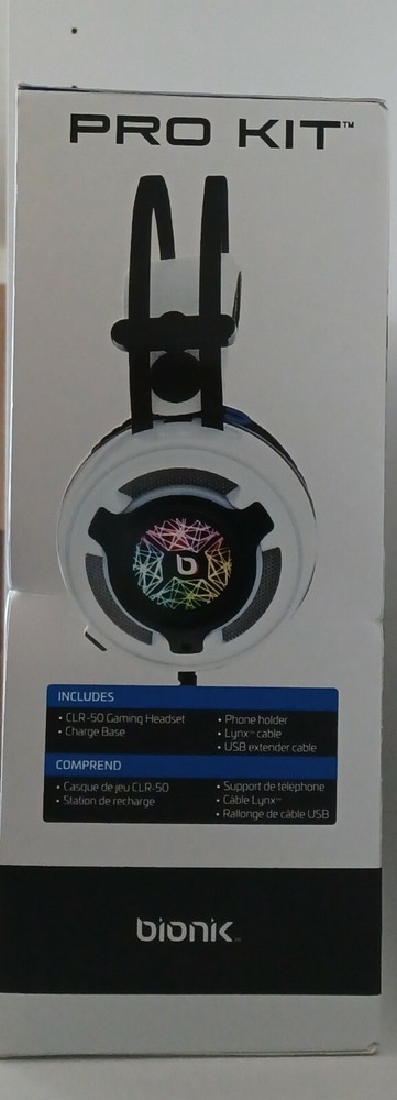 Bionik BNK-9083 PS5 Pro Kit -Essential Accessories - Headset, Charge Base, Cable