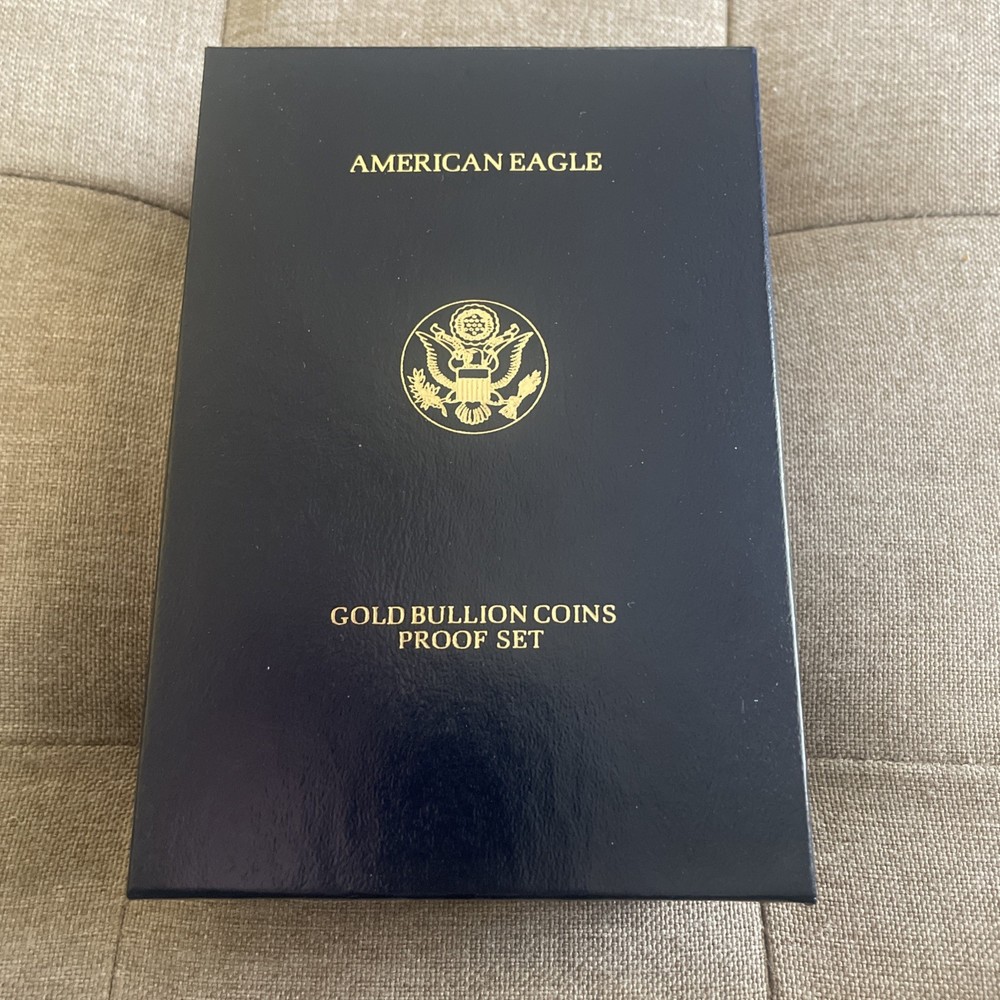 1993 American Eagle Gold Bullion Proof Set Original Packaging With Paperwork