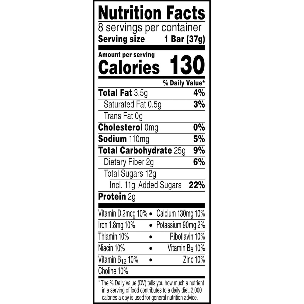 Assorted Nutri-Grain Breakfast Bars - 32 Individually Wrapped Whole Grain Snacks