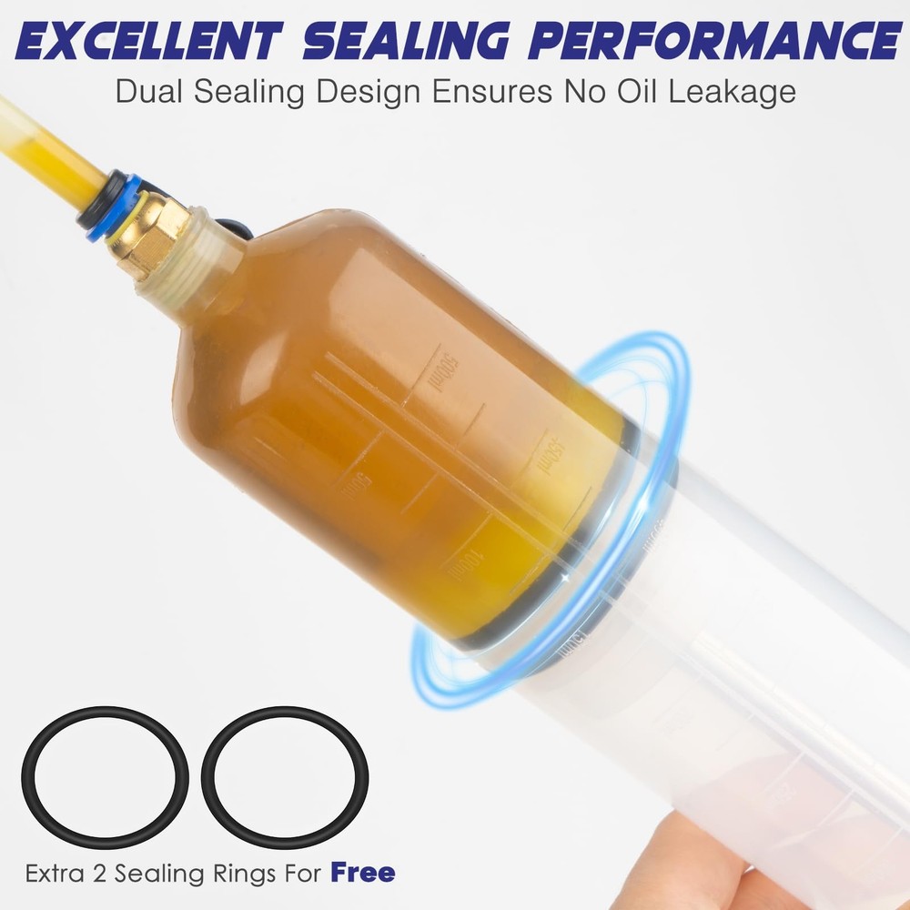ExtreSpo 500CC Fluid Extractor, Syringe Pump, Oil Extractor for