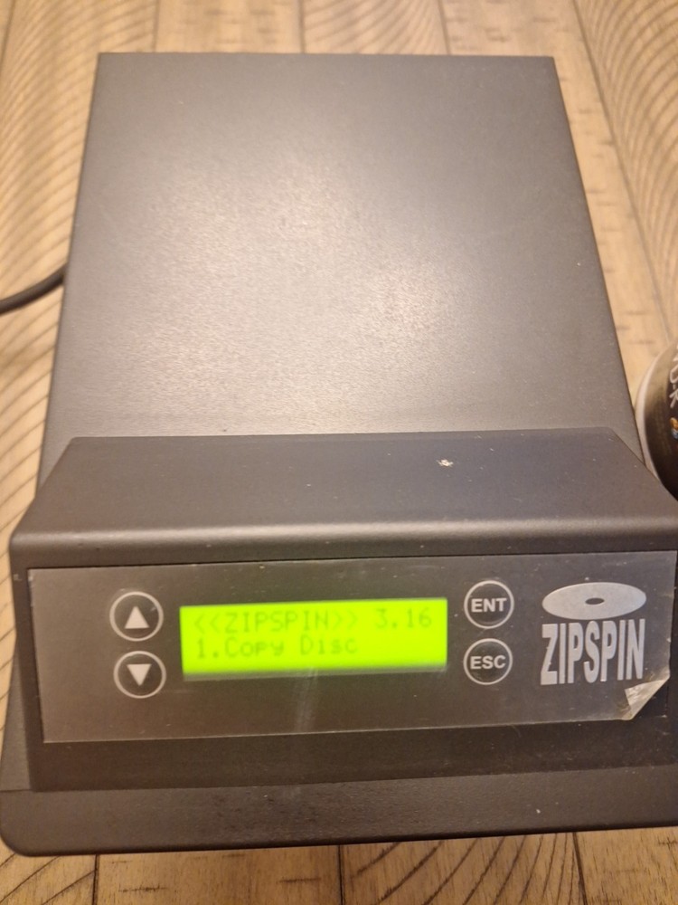 Zip Spin Super Multi CD DVD Burner Duplicator 22219 DVD-121 PRO Tested Works