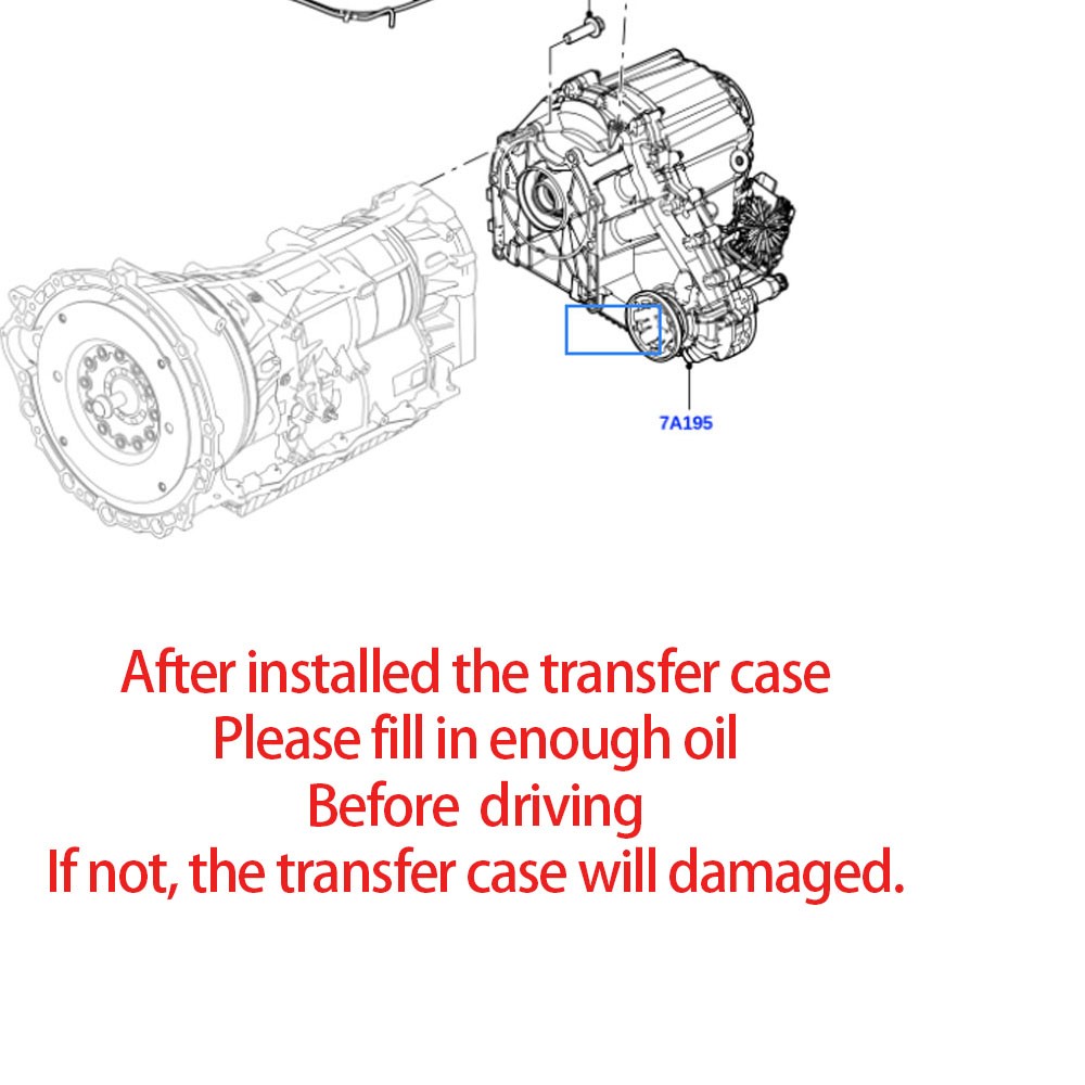 27108684859 Transfer Case For BMW ATC13 X3 X5 X6 X7 M550i M440i M340i US