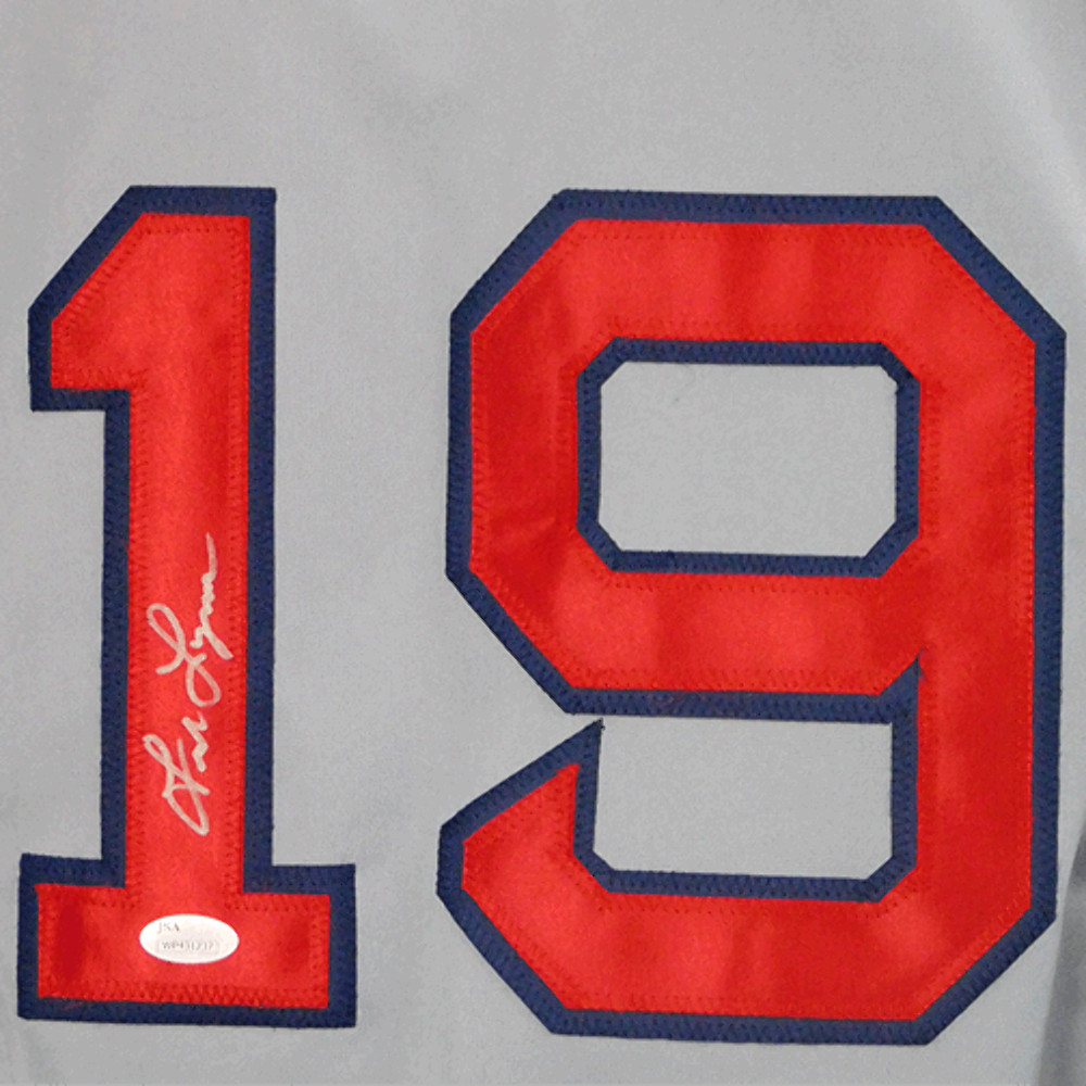 Fred Lynn Signed Boston Pro Edition Grey Baseball Jersey (JSA)