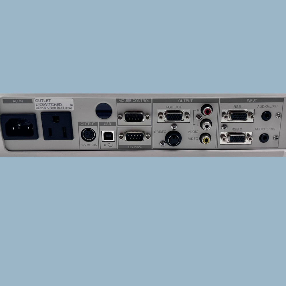 Elmo Visual Presenter HV-7000SX | High Resolution Document Projector Bundle Kit