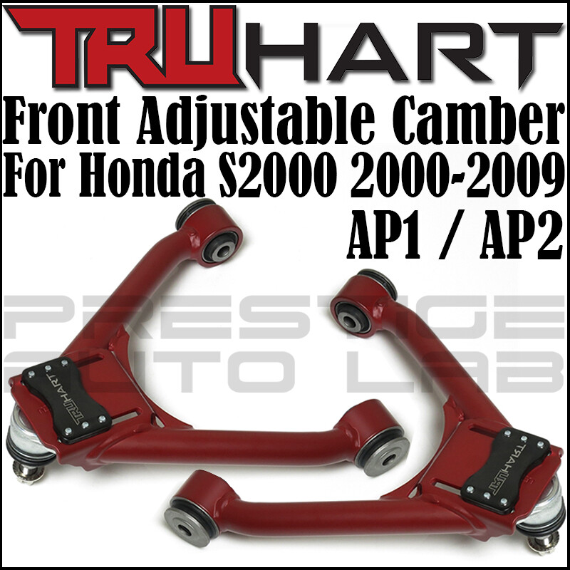 TruHart Front Camber Adjustable Control Arm for 2000-2009 Honda S2000 AP1 AP2