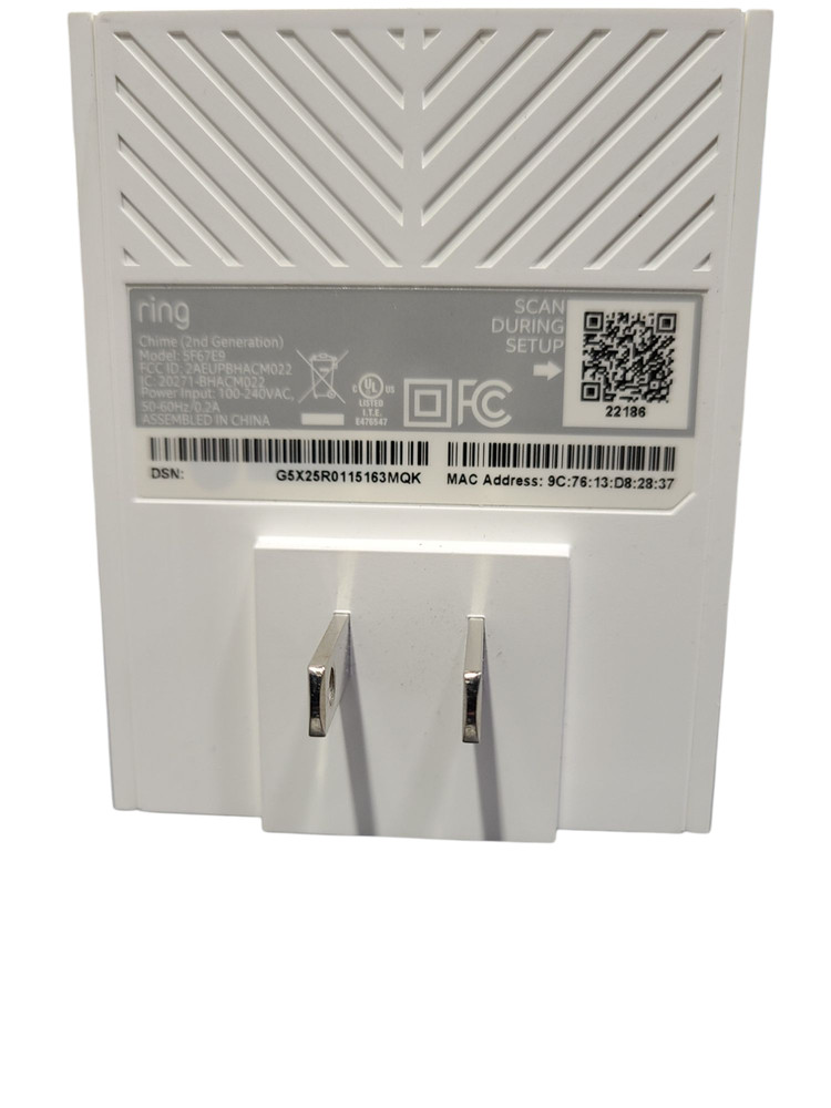 Ring Chime 2nd Generation 5F67E9 (/RT6-22844-5F67E9-UA)