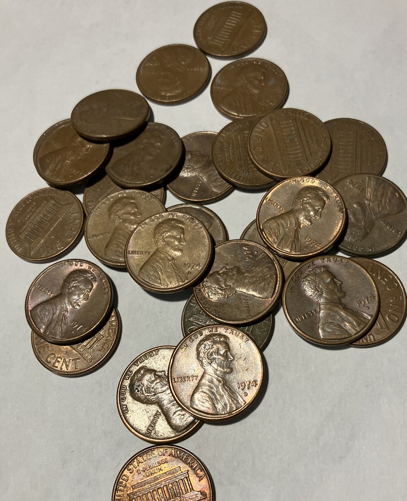 1974 D  Penny