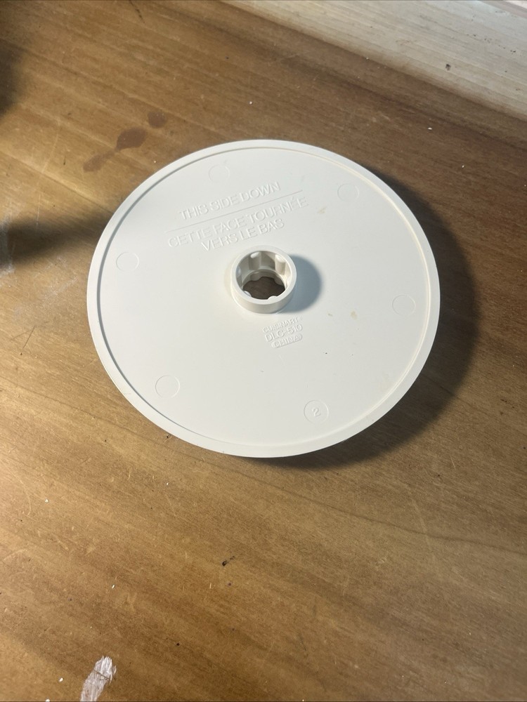 Cuisinart Little Pro Plus Replacement Part # DLC-510 Plastic Disc