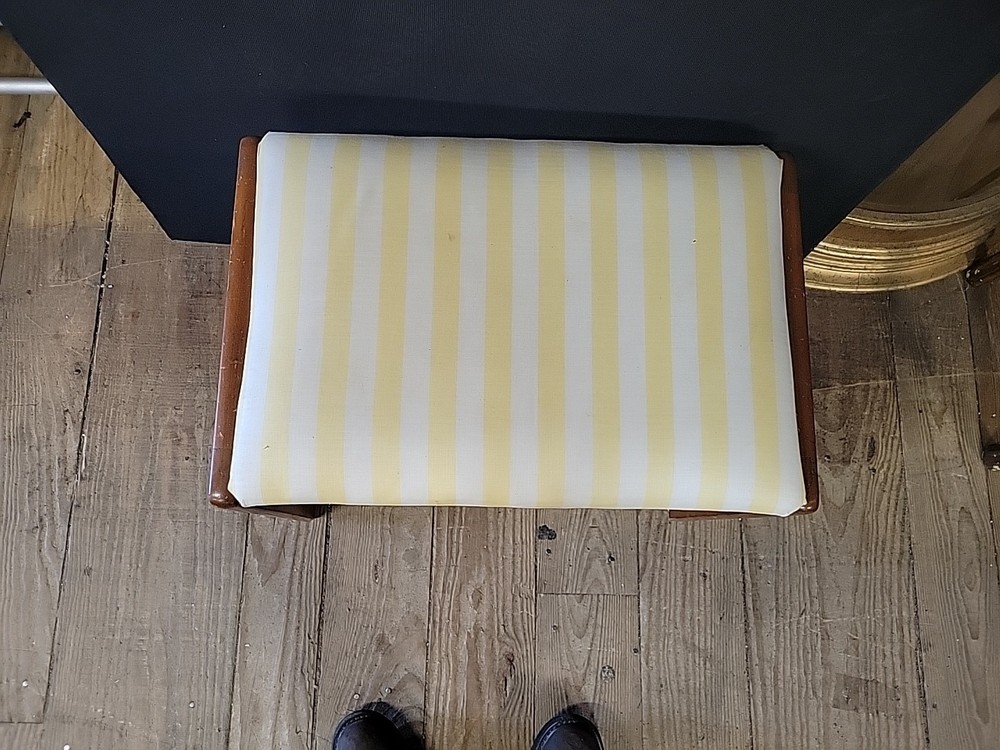 Vintage Vanity Bench Stool