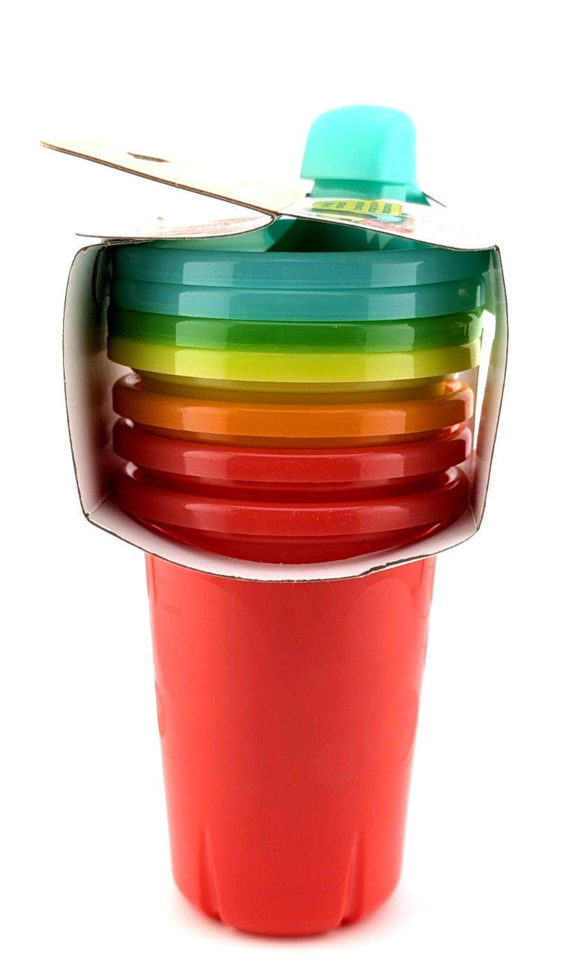 Take & Toss On The Go Spill Proof Sippy Cups 9 Months+ 4 Pack 10 fl oz