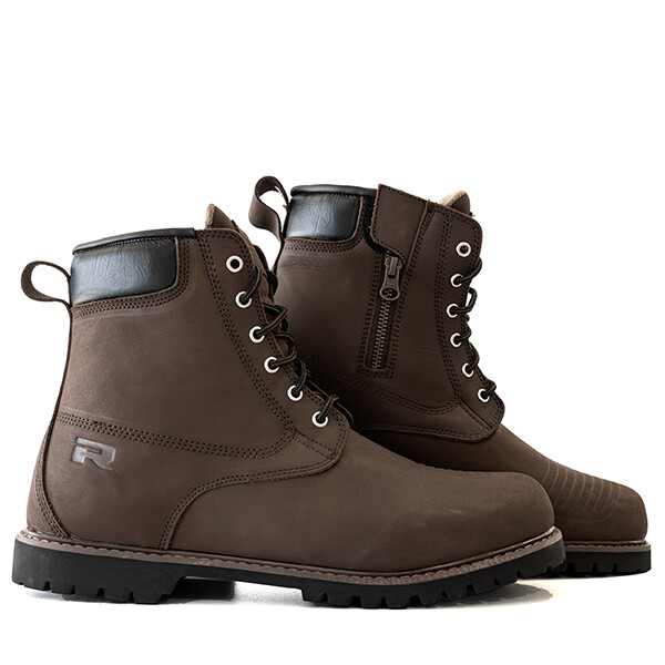 Richa Calgary Short Waterproof Motorcycle Boots - Brown