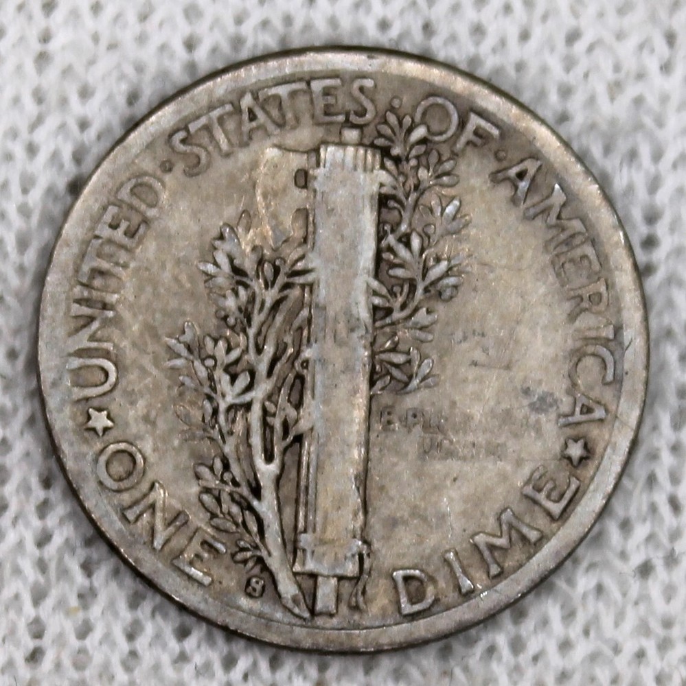 Mercury Dime 1916 S