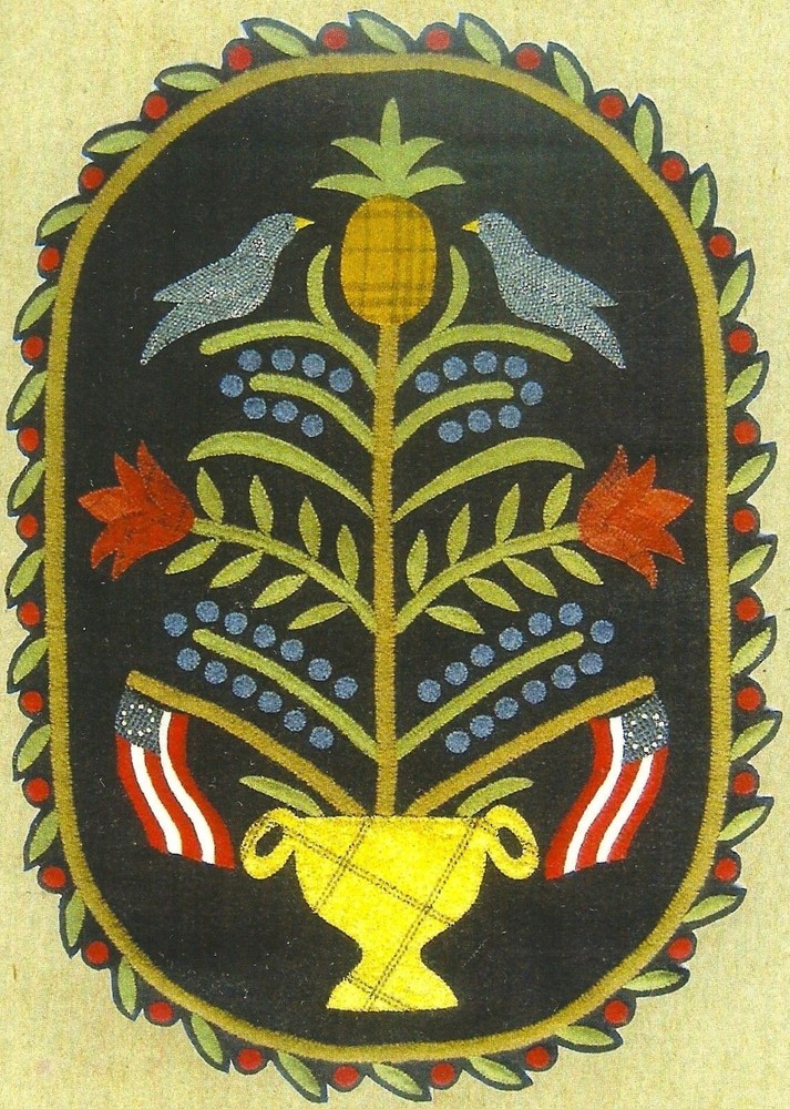All Through the Night "Hospitality" Embroidery Pattern