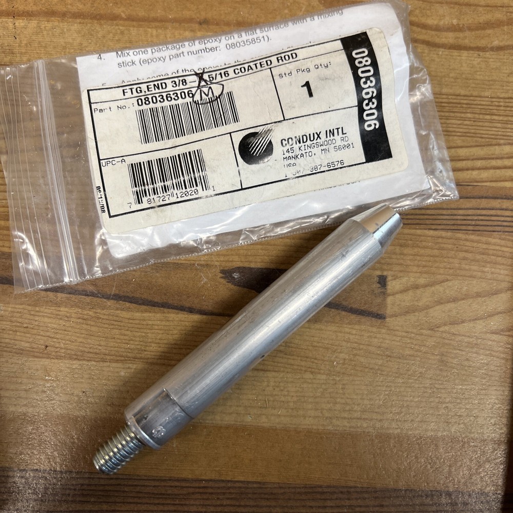 Conduct 08036306-m Fitting End 5/16” Coated Rod