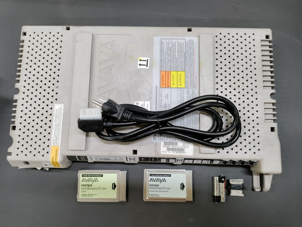 Avaya Partner ACS 509 Processor R8 700469687 Large PC mail, Remote Access Backup