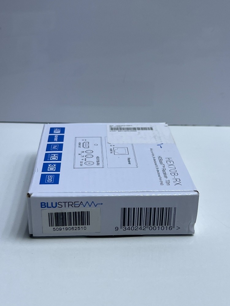 Blustream HEX70B-RX 70m HDBaseT™ Receiver (Only Unit)