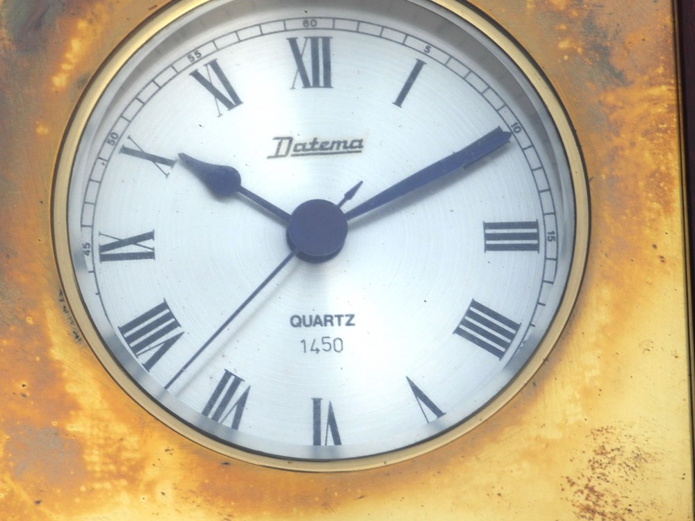 DATEMA CHRONOMETER MARINE SHIP BOAT NAVIGATION CLOCK QUARTZ