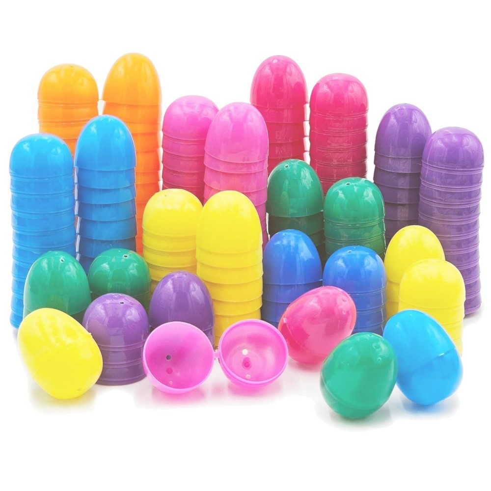 Plastic Easter Eggs, Perfect for Hunt & Surprises, 1000-Pack