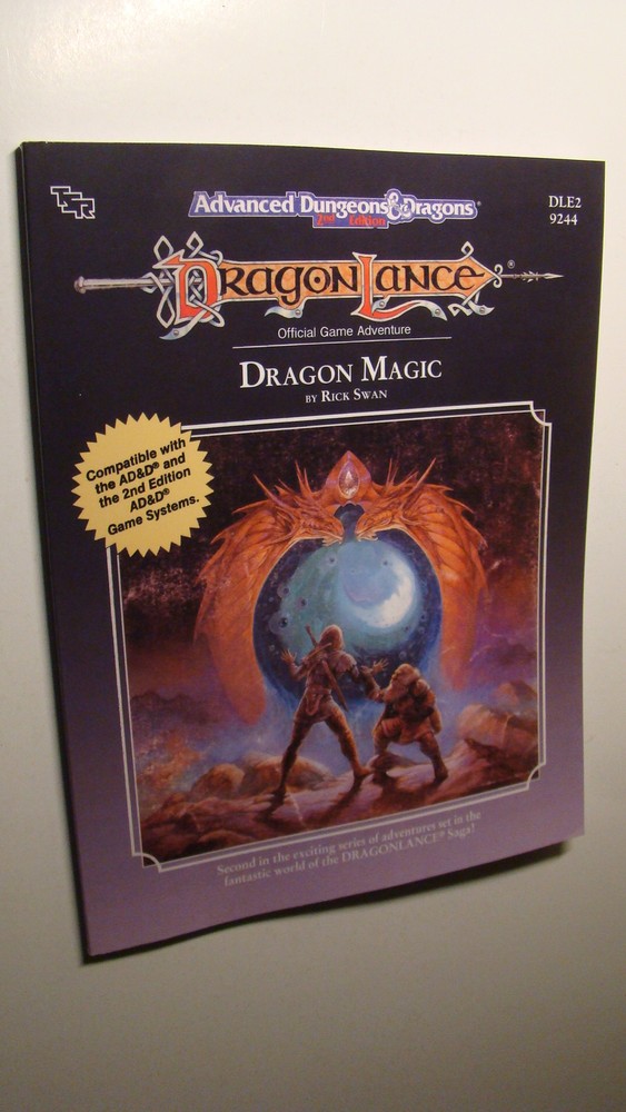 MODULE DLE2 - DRAGON MAGIC *NEW MINT 9.8 NEW* DUNGEONS DRAGONS DRAGONLANCE