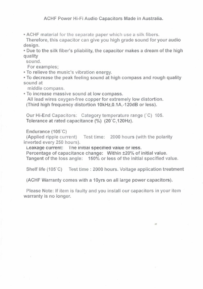 Proton D-1200 Capacitor Replacement Kit