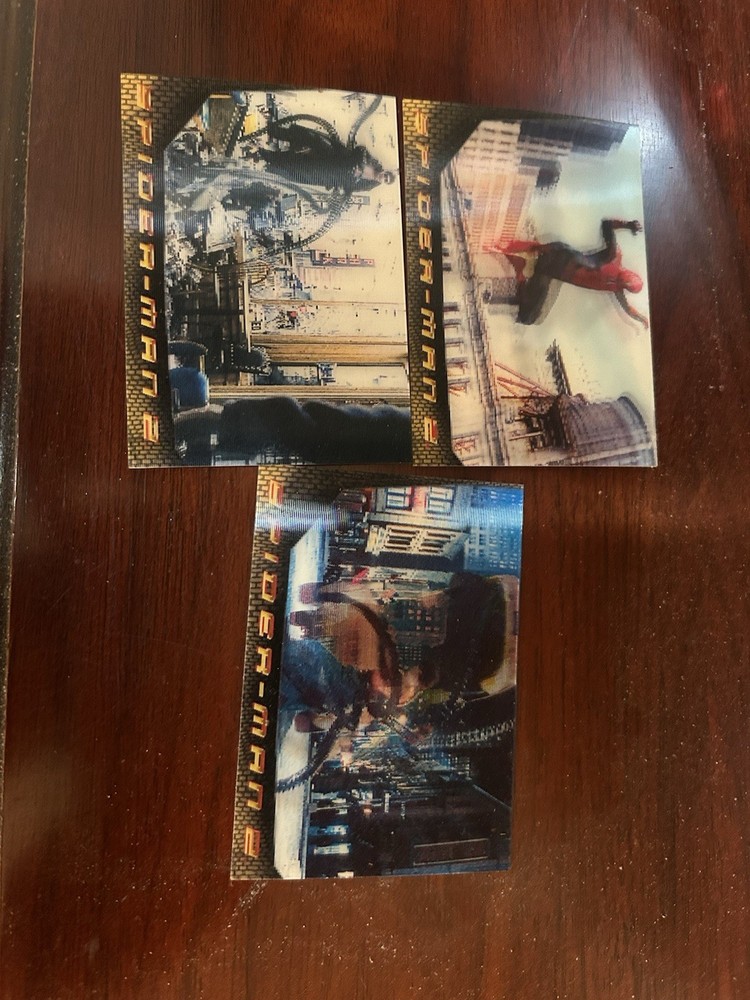 Spiderman 2 Movie Card Full Set