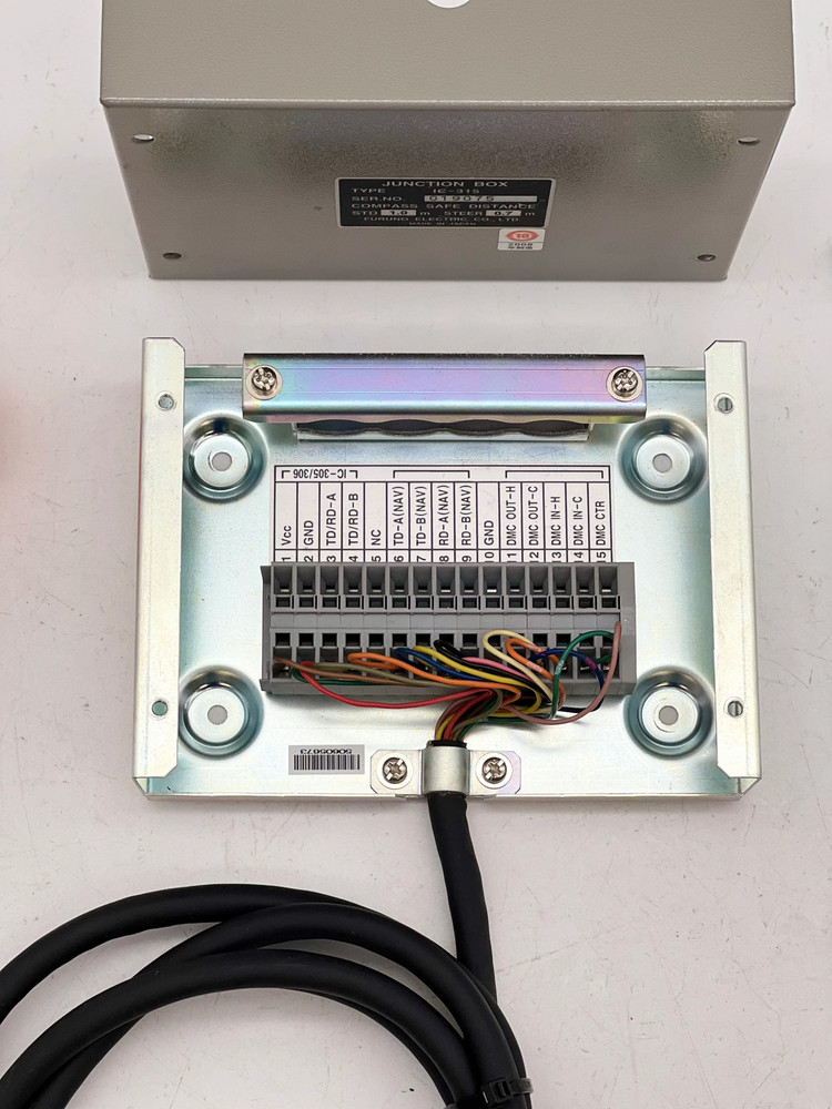 Furuno IC-315 Junction Box w/ Cable (Used)