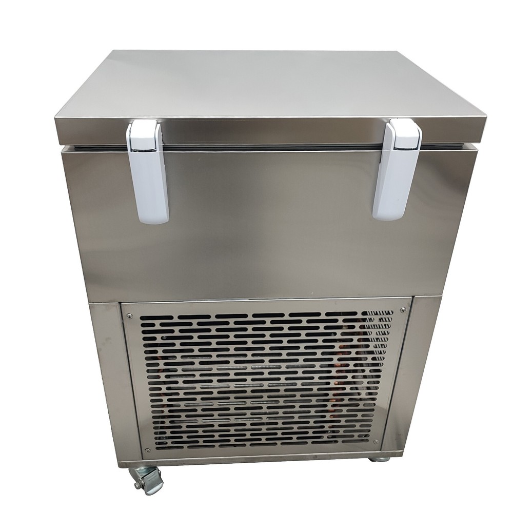 Automatic 6 Buckets Snow Ice Machine Cylindrical Ice Block Making Machine Ice B