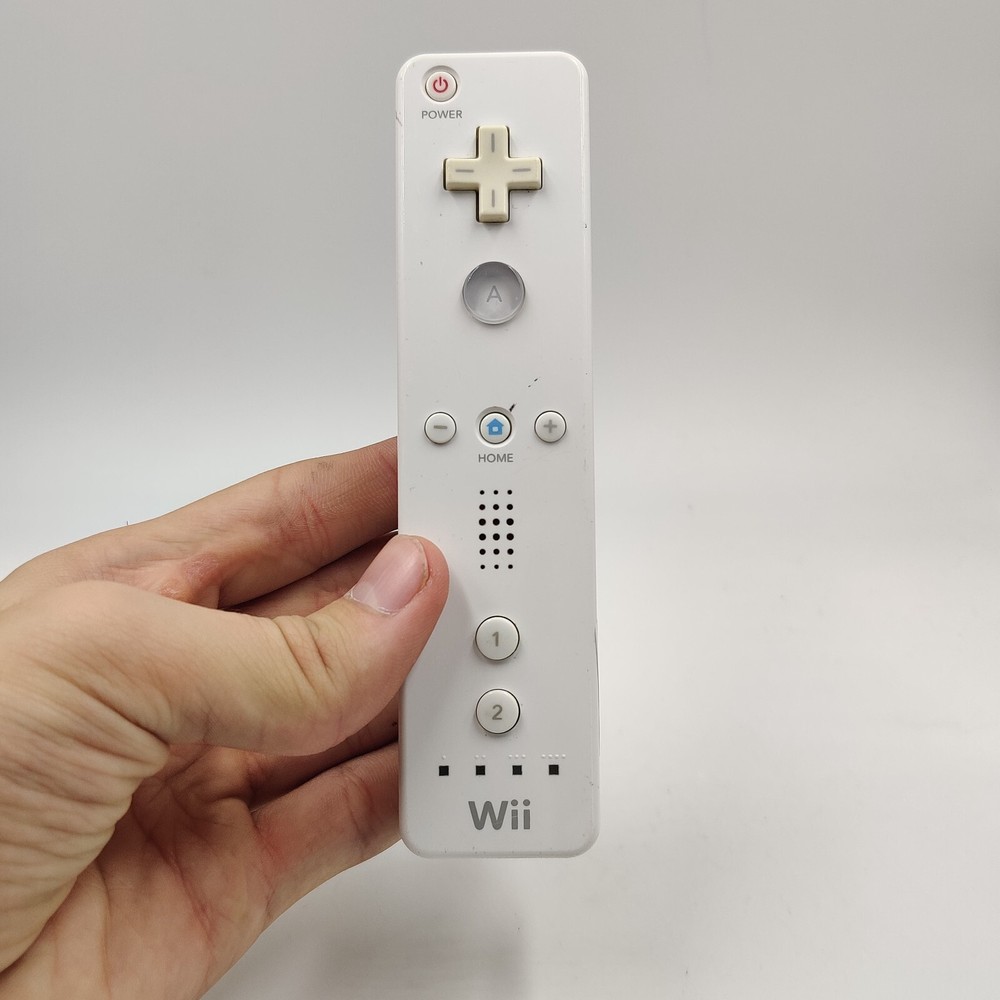 Nintendo Wii Remote Controller – OEM Authentic – Motion Plus – Pick Your Color