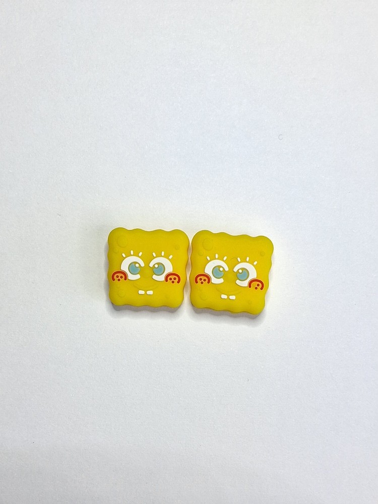 Sponge Bob Thumb Caps For Nintendo Switch