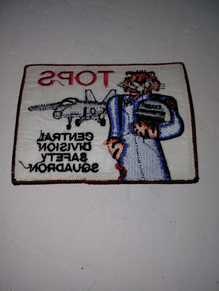 TOPS Exxon Central Division Safety Squadron Ace Patch New