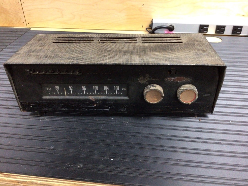 Vintage Heathkit Model FM-4 Tube FM Tuner AS IS Untested
