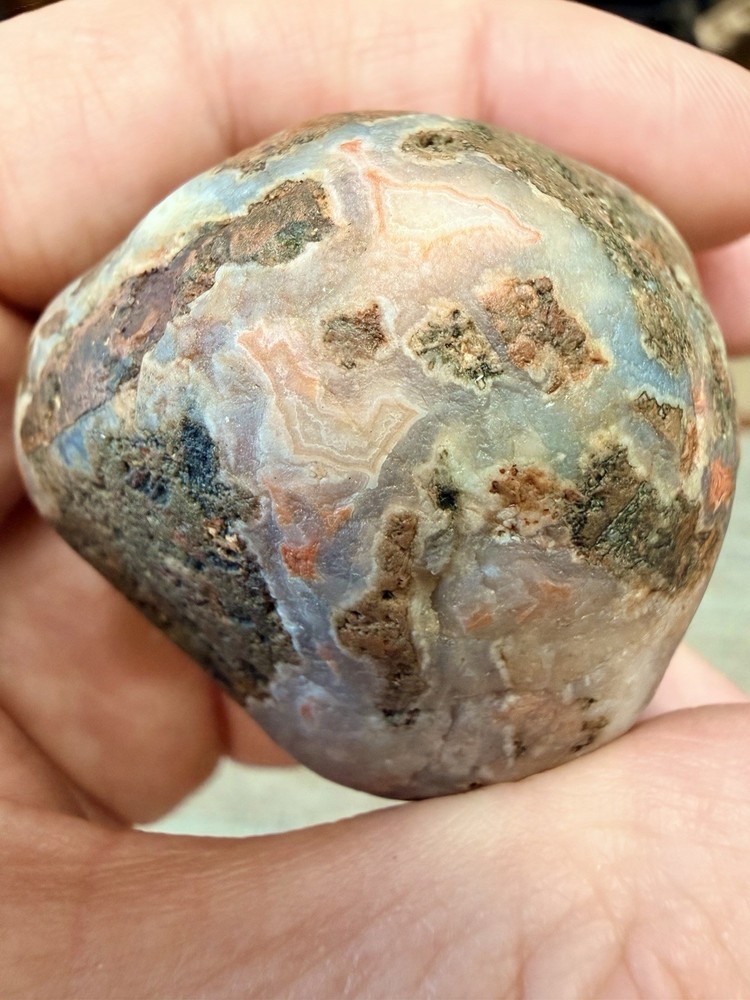 Rare Eastern Upper Peninsula Agate 4.4oz EUP