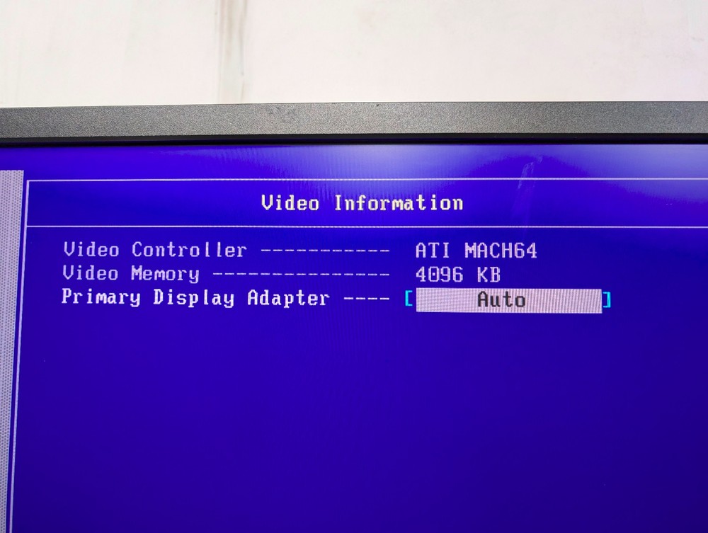 IBM Aptiva Type 2153 E2U beige desktop computer from 98; tested powers on; wiped
