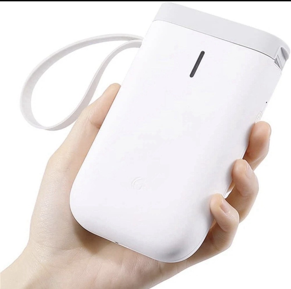 New NIIMBOT Label Maker Printer D11 Label Portable Wireless Connection White