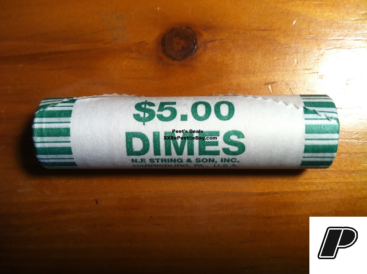 (1 Roll) 1776-2026 P SemiQ Dime 10c 10 Cents OBW Roll from Fed Boxes - IN STOCK