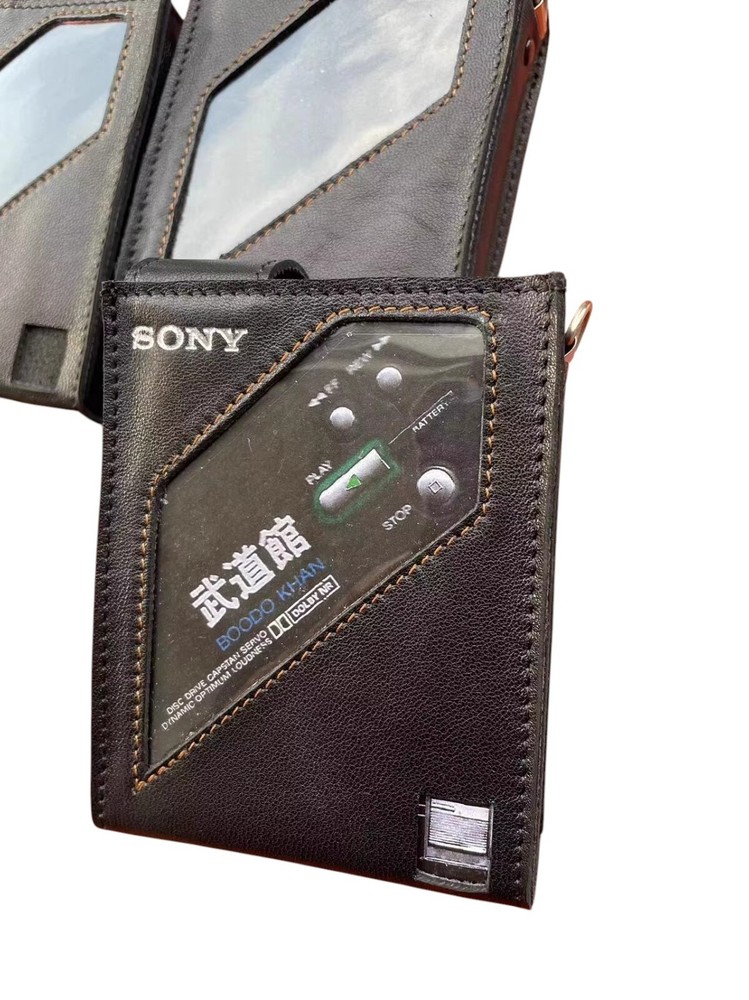 Custom Leather Case For SONY WM-DD100
