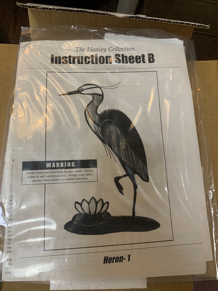 Soldering Mold Heron Kit #2506 Delphi Ceativity Center Hanley Collection Pattern