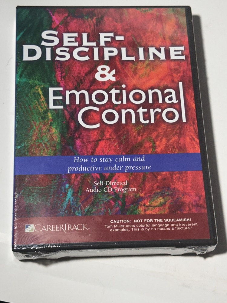 NEW & SEALED Career Track Self-Discipline & Emotional Control 6 CD program