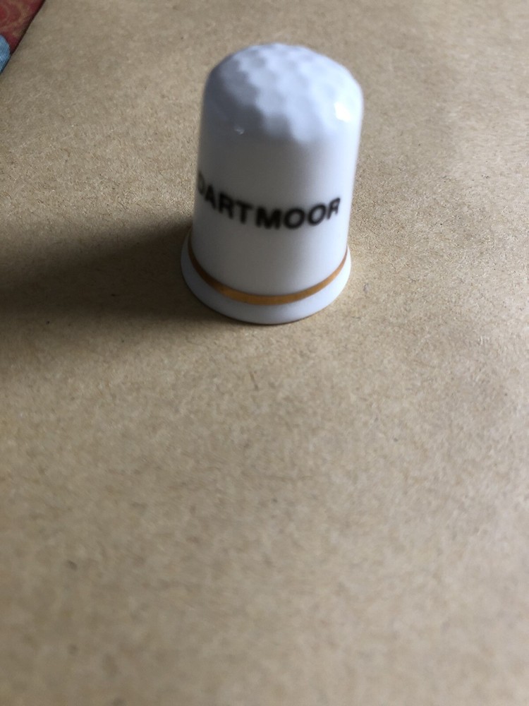 Fenton china Dartmoor thimble